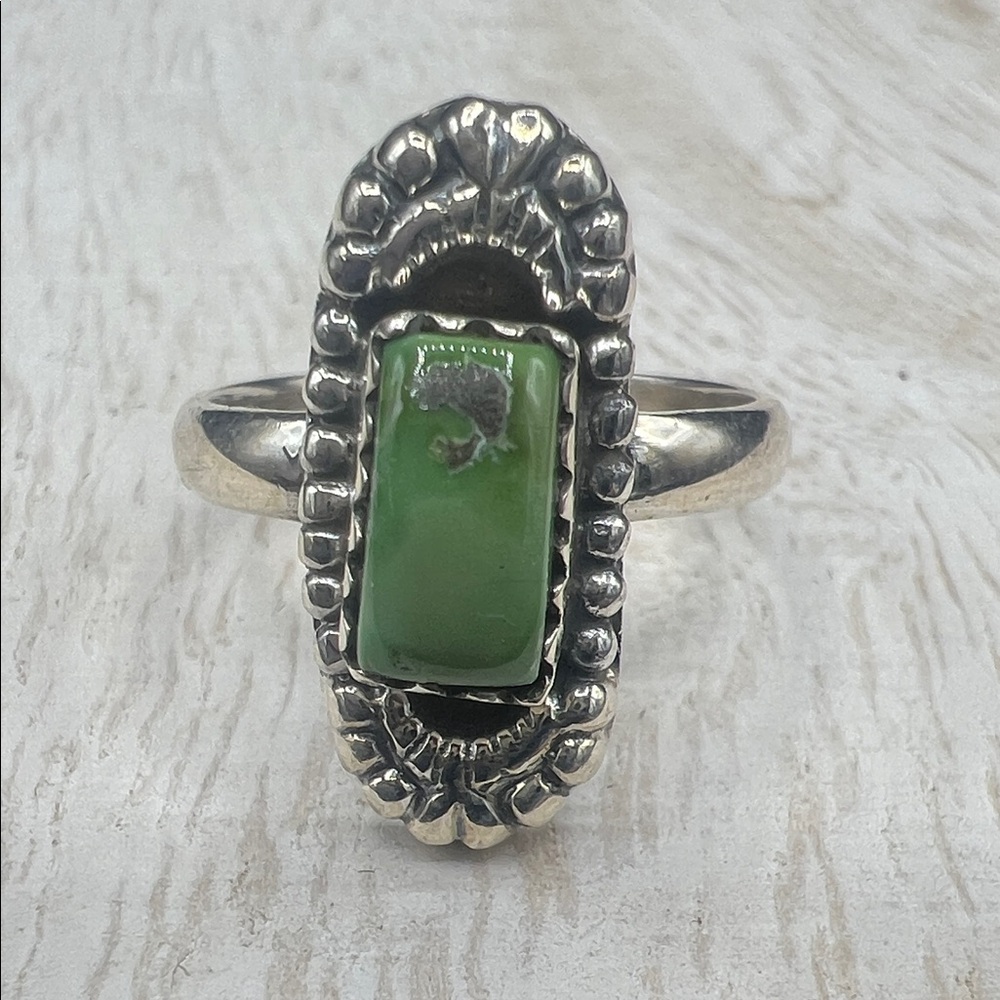 Sterling Silver and Turquoise 925 Ring